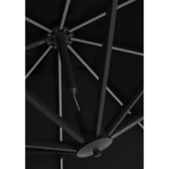 Garden Impressions Hawaii Lumen LED parasol 300x300 -d. grijs - zwart