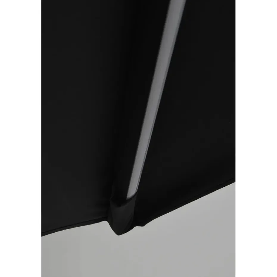 Garden Impressions Hawaii Lumen LED parasol 300x300 -d. grijs - zwart