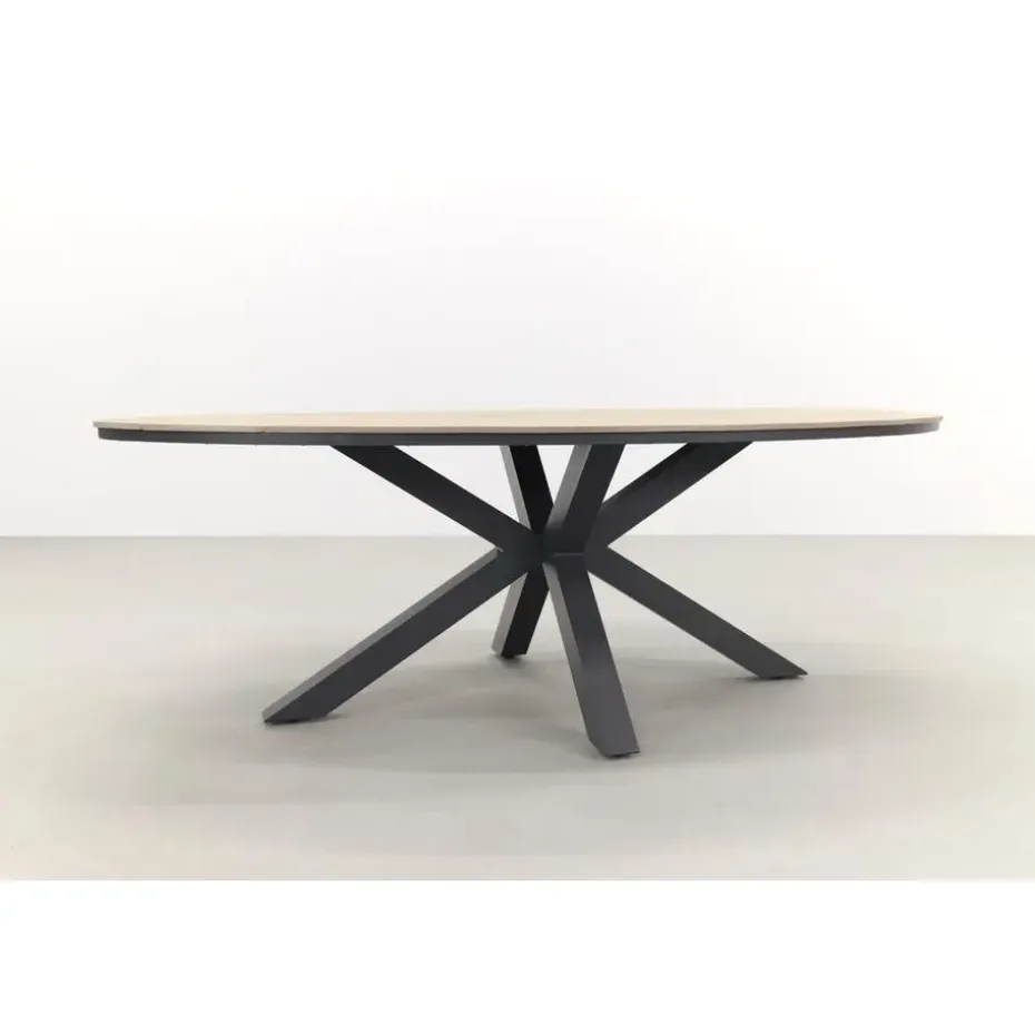 Garden Impressions Jasmine Natural/Edison 220x115 cm. - ovale tuinset