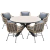 Garden Impressions Lucas tuinset 6-delig bruin -Tulli tafel bruin