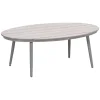 Garden Impressions Lucas bijzettafel ovaal 120 x 75 x 45 cm - taupe