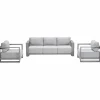 Garden Impressions Malakka loungeset 3-delig taupe