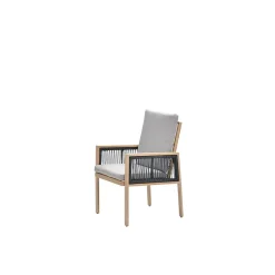 Garden Impressions San Capri lounge dining stoel - aluminium