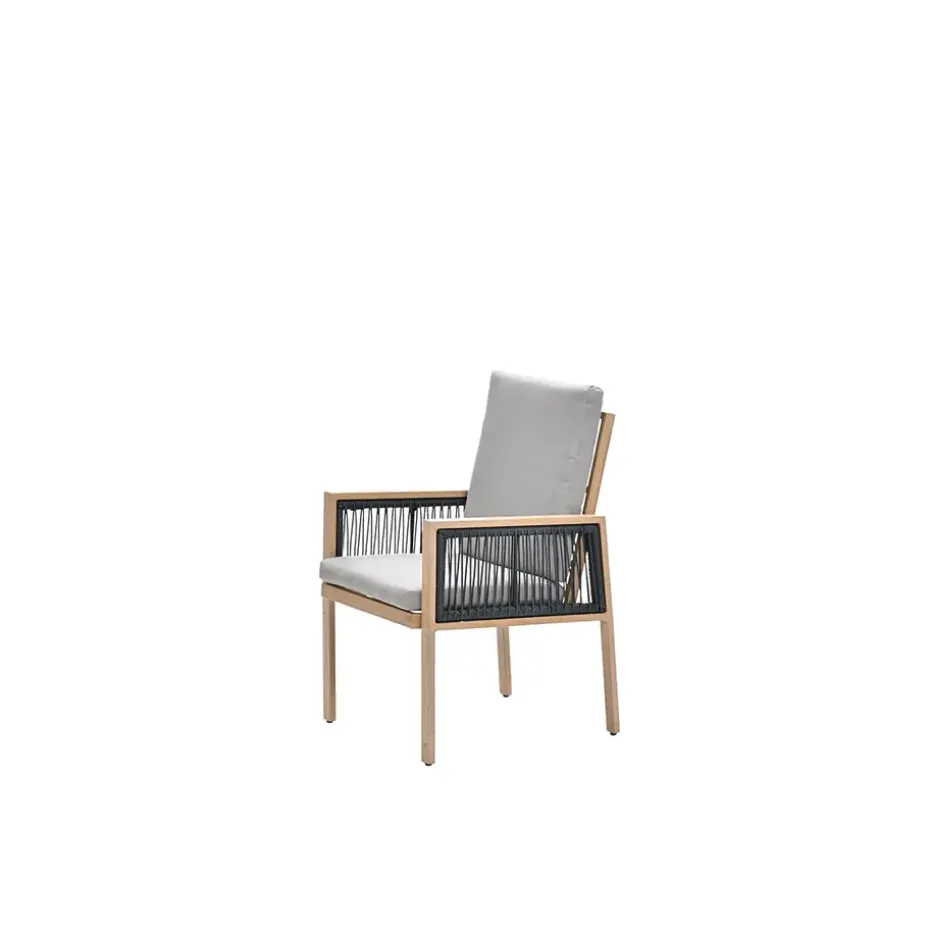 Garden Impressions San Capri lounge dining stoel - aluminium