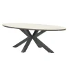 Garden Impressions Tulli tuintafel 220x115 cm - licht bruin