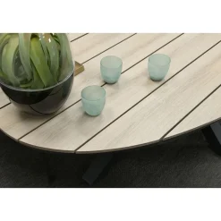 Garden Impressions Tulli tuintafel 220x115 cm - licht bruin