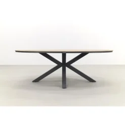 Garden Impressions Tulli tuintafel 220x115 cm - licht bruin