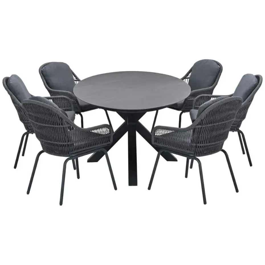 Garden Impressions Yima - Scot tuinset 7-delig Napoli grey