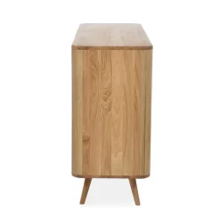 Gazzda Ena Drawer Eikenhouten Ladekast - Naturel / Wit