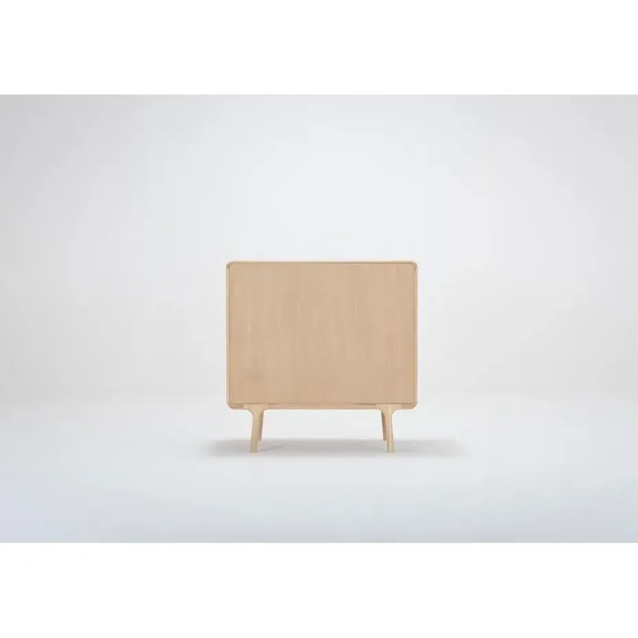 Gazzda Fawn Drawer Eikenhouten Ladekast - Whitewash