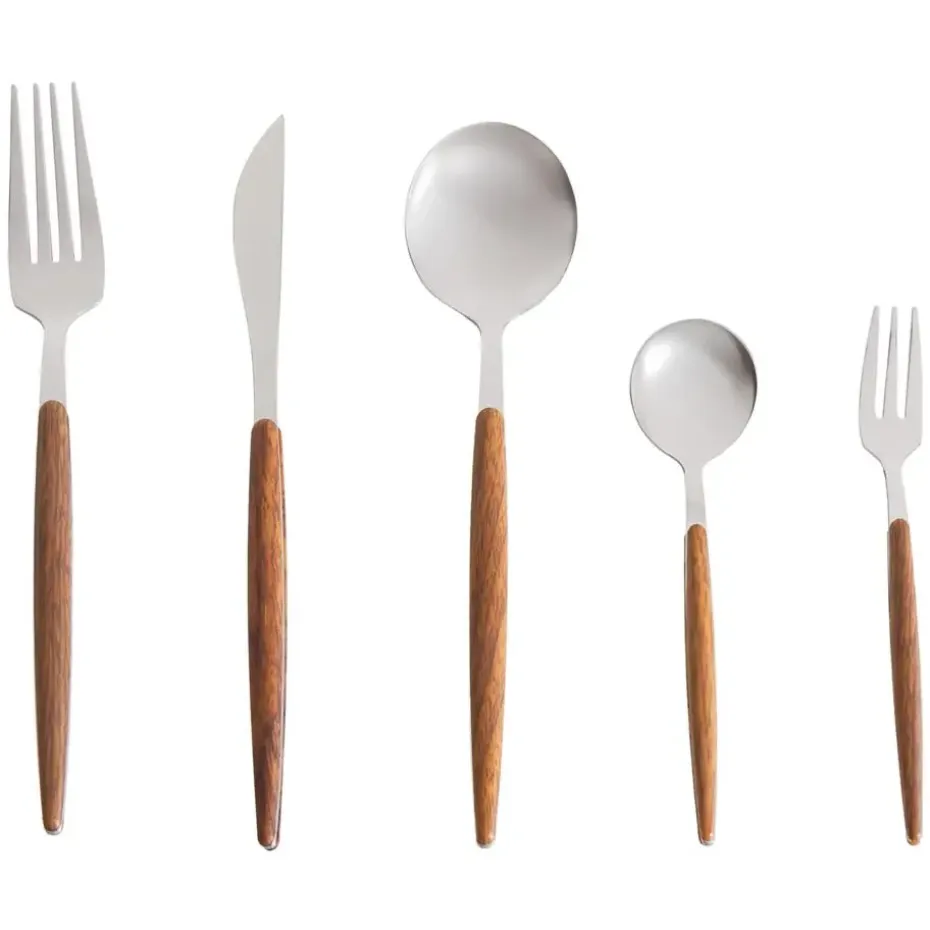 GEMELLI - Bestekset 30-delig - Zilver - RVS