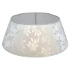 Gerimport Kerstboomrok - zilver - D36 - voor kerstboom 120-150 cm