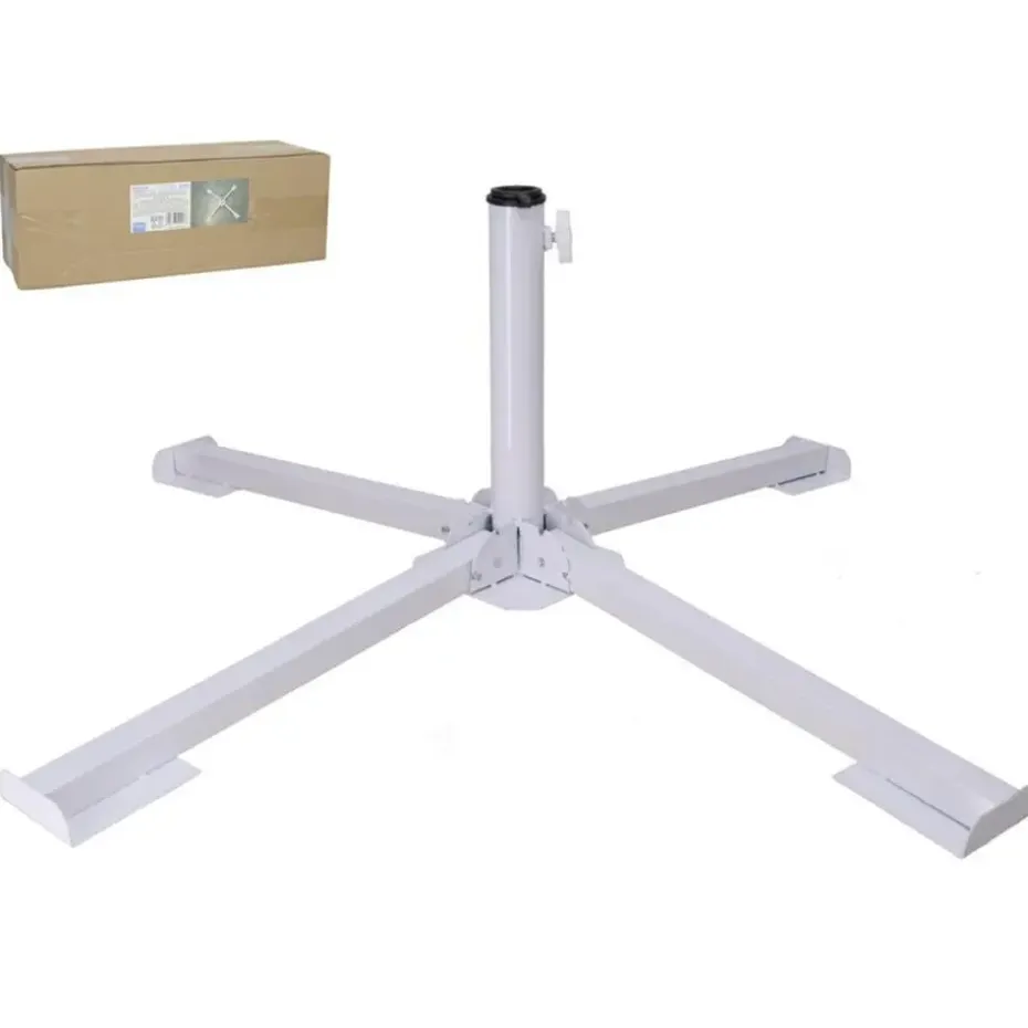 Gerimport parasolvoet/kruisvoet - inklapbaar - voor 40 cm stenen
