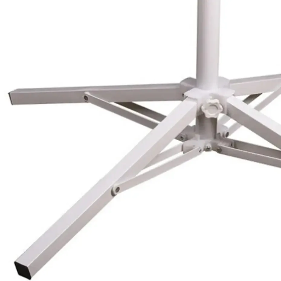 Gerimport parasolvoet/kruisvoet - metaal - 85 x 56 cm - 25/32 mm