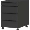 Germania Ladekast met wielen Hermoso - 42 x 60 x 63 cm - Antraciet