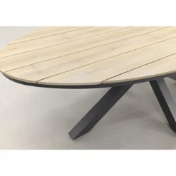 GI Margriet / Edison Ovale 6-delige Tuinset - 220 x 115 cm