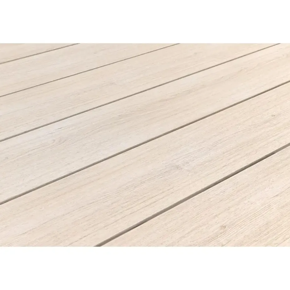 GI Margriet zwart/zand / Edison 180 x 115 cm. tafel - ovale tuinset