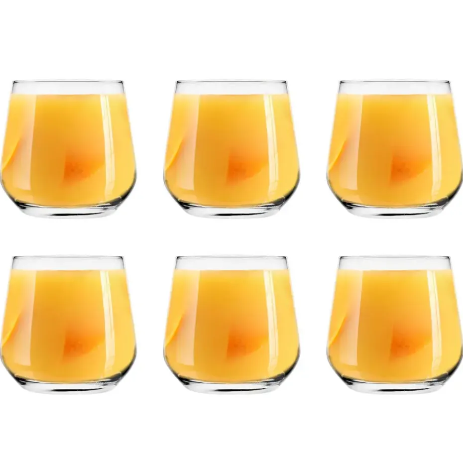 Glasmark Waterglazen - 6x - Tumblers - 345ml - glas -drinkglazen