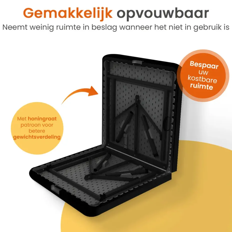 Goliving Inklapbare Tafel – Klaptafel – Campingtafel – Vouwtafel Buiten