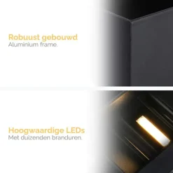 Goliving lamp – Wandlamp - Buitenlamp - Waterdichte LED-verlichting