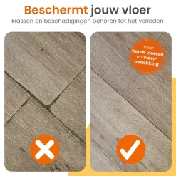 Goliving Vloerbeschermer bureaustoel - 90x120cm - Bureaustoelmat