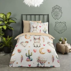 Good Morning Goodmorning Peuter Dekbedovertrek Boho Multi-Junior (120 x 150 cm)