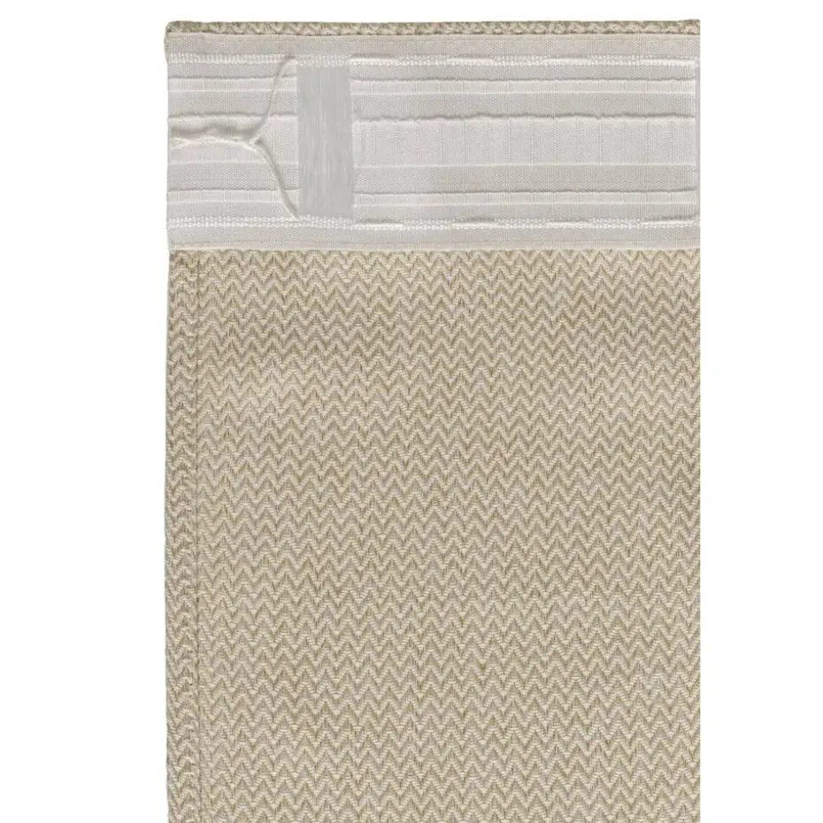 Gordijn Kaat lichtdoorlatend - beige - 140x280 cm