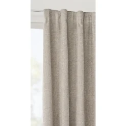 Gordijn Mara - beige - semi-verduisterend - 140x280 cm (1 stuk)