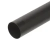 Gordijnroede 240cm - zwart metaal - Ø28mm (1209048)
