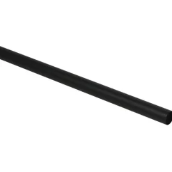 Gordijnroede 240cm zwart metaal - Ø20mm (1209059)