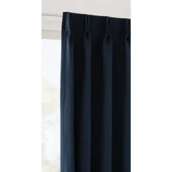 Gordijnstof Bowie - donkerblauw