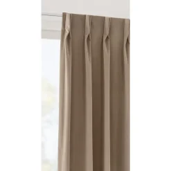 Gordijnstof Kiki - taupe/grijs