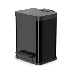 Hailo Öko Duo Plus M Prullenbak - 2x9L - zwart