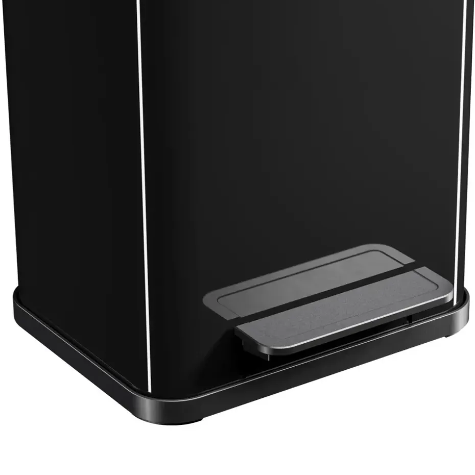 Hailo Öko Duo Plus M Prullenbak - 2x9L - zwart