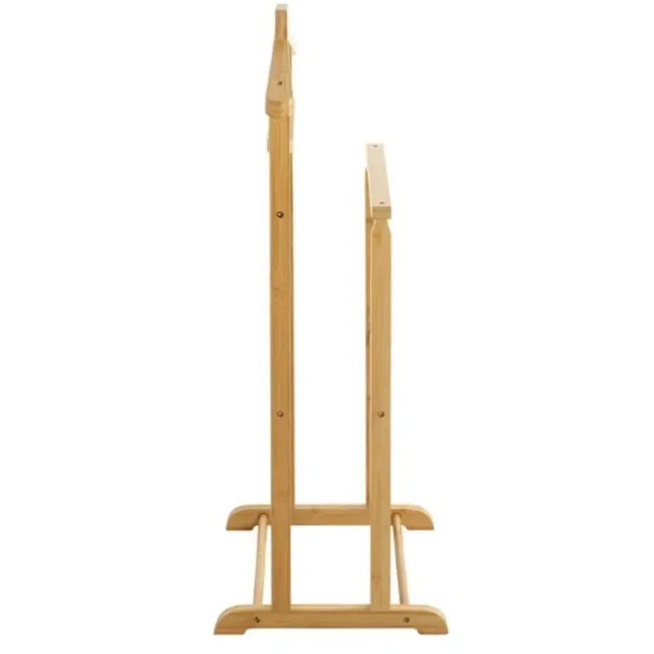 Haku Kledingrek met broekenhanger - Bamboe-design