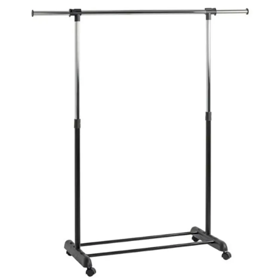 Haku Trolleykapstok - Verchroomd staal - 15 kg draagvermogen - In hoogte