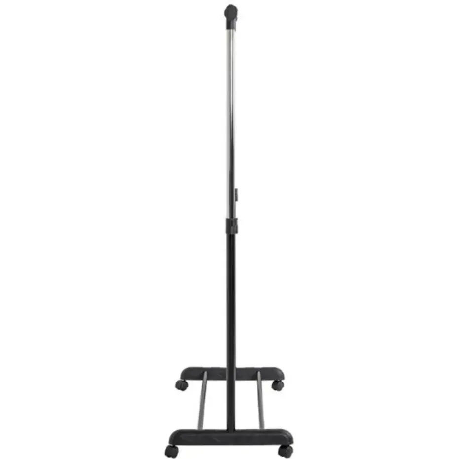 Haku Trolleykapstok - Verchroomd staal - 15 kg draagvermogen - In hoogte