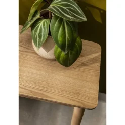Halbankje Fenna - naturel - 110x32x45 cm