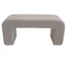 Halbankje Taupe Bouclé - 99x38x46cm - Sera