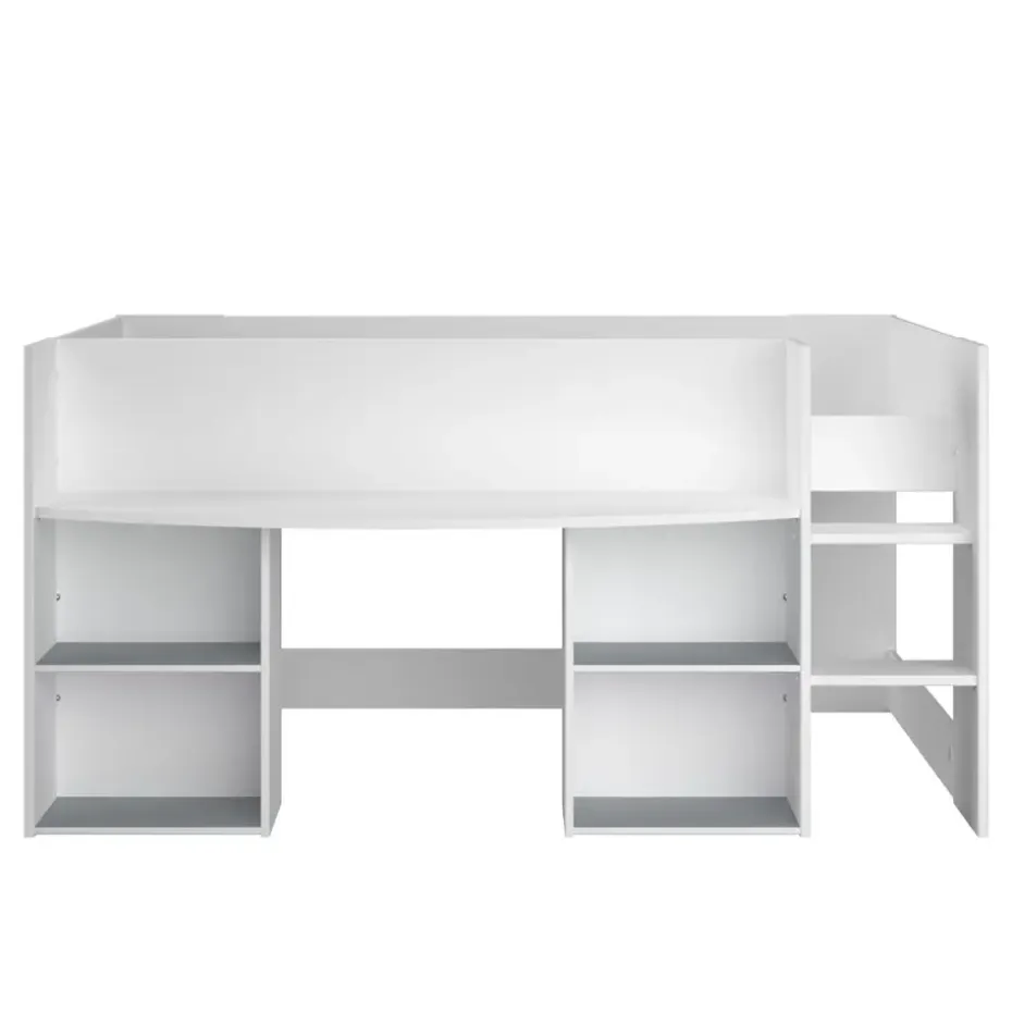 Halfhoogslaper Bobby - wit - 90x200 cm