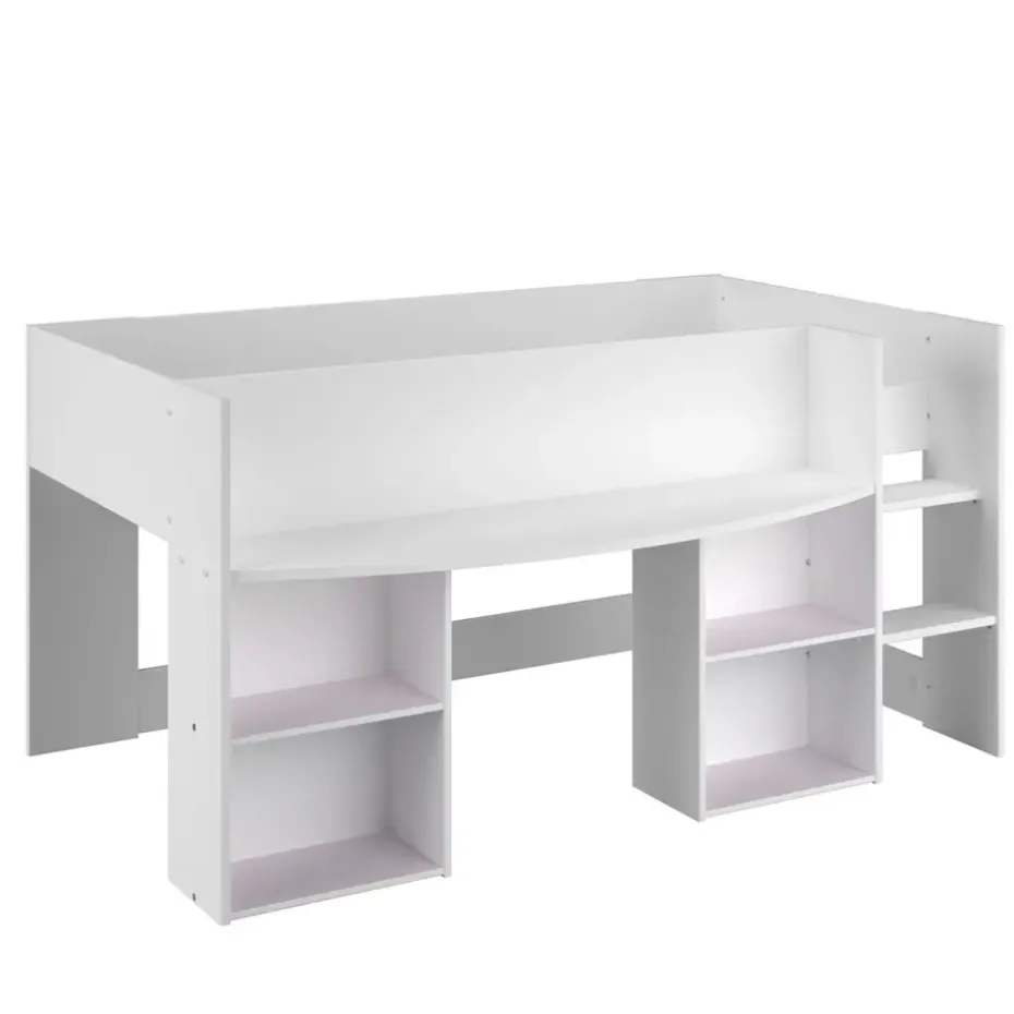 Halfhoogslaper Bobby - wit - 90x200 cm