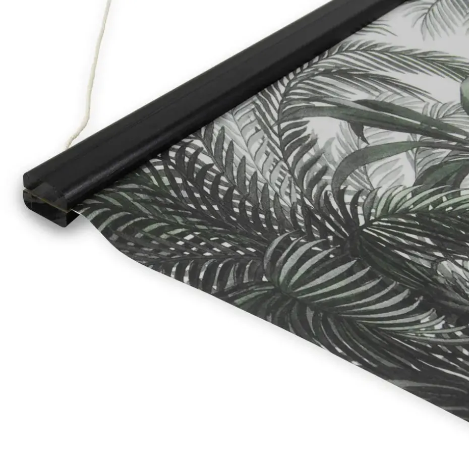 Hangende Poster Linnen - Jungle Landschap Schets