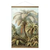 Hangende Poster Linnen Jungle Filicinae 100x70cm