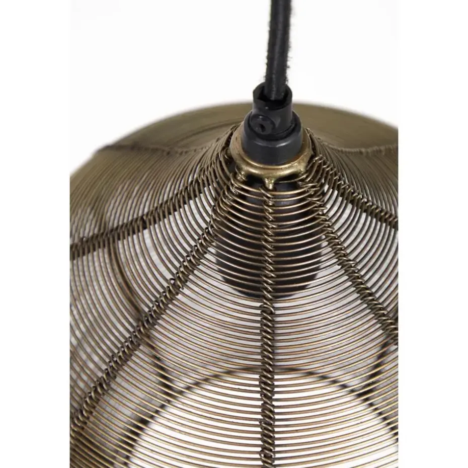 Hanglamp Alvaro - Antiek Brons - 120x25x29,5cm - 10L