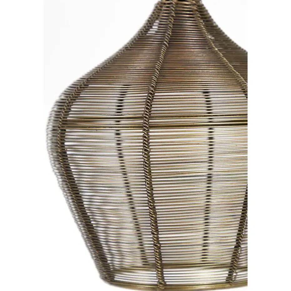 Hanglamp Alvaro - Antiek Brons - 120x25x29,5cm - 10L