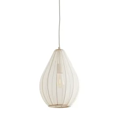 Hanglamp Itela - Bruin - Ø28cm