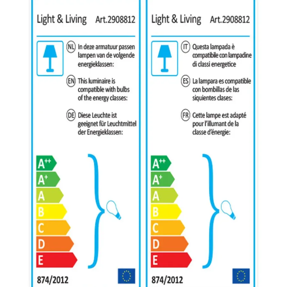 Hanglamp JAICEY - Mat Zwart-Goud - 3-Lichtpunten