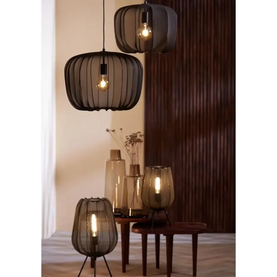 Hanglamp Plumeria - Zwart - Ø40cm