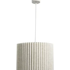 Hanglamp Rune naturel E27 - 120xØ40 cm