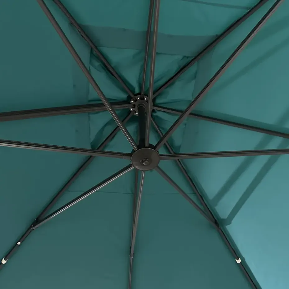 Happy Garden Parasol MOLOKAI - Blauw - Aluminium